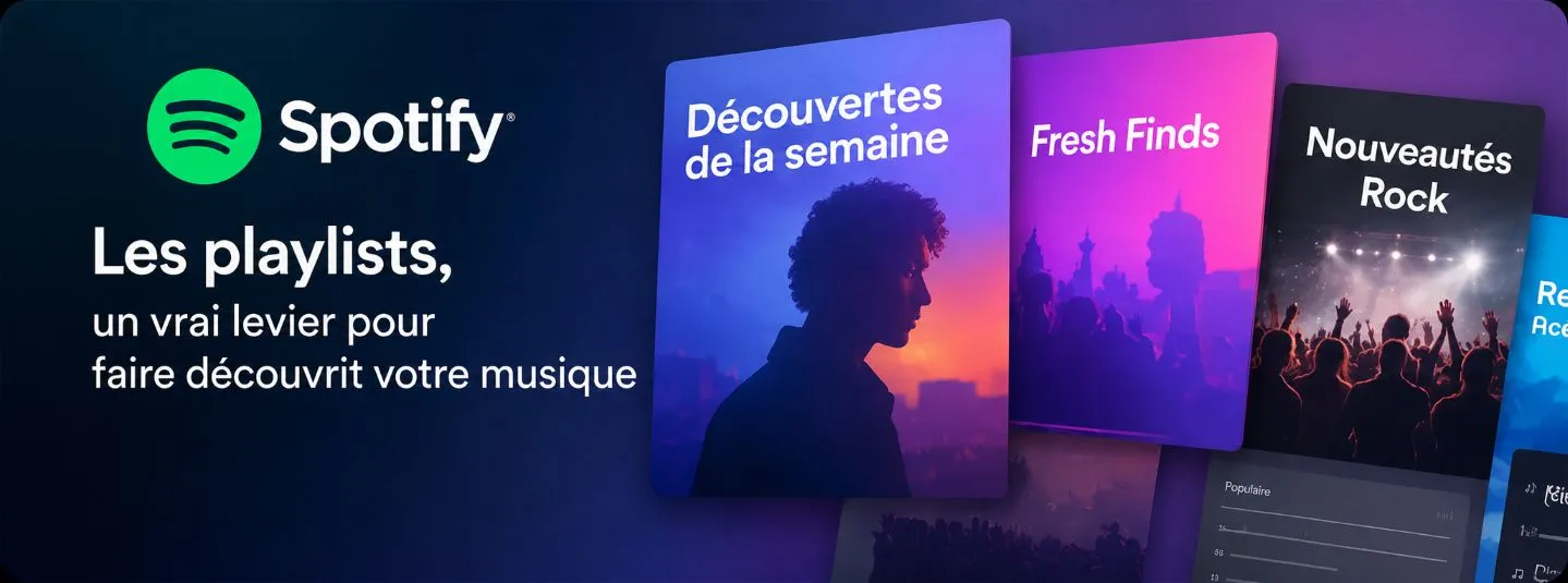 Playlists éditoriales, algorithmiques et créées par les utilisateurs sur Spotify