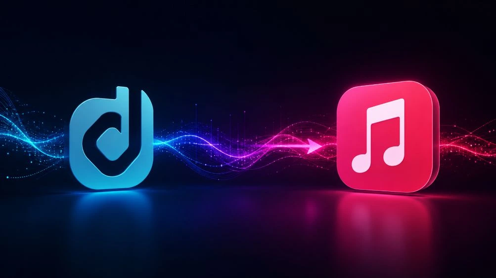 Artist uploading their music to Apple Music with Dibsteur