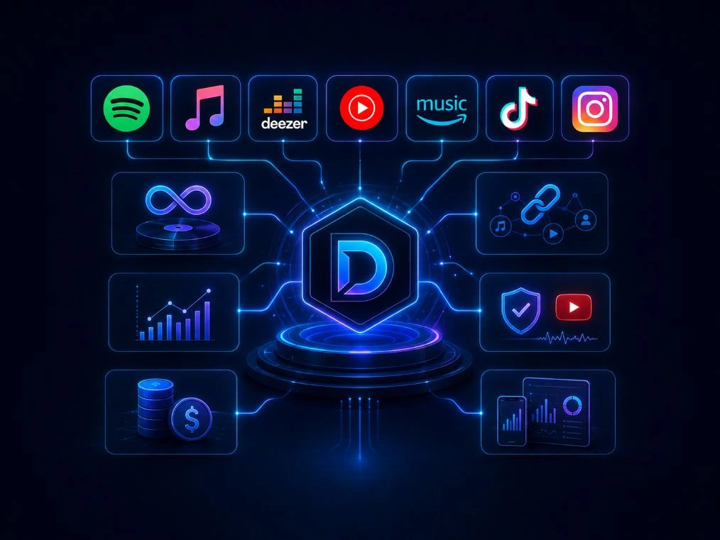 Mit Dibsteur seine Musik auf Musik-Streaming-Diensten und Plattformen vertreiben